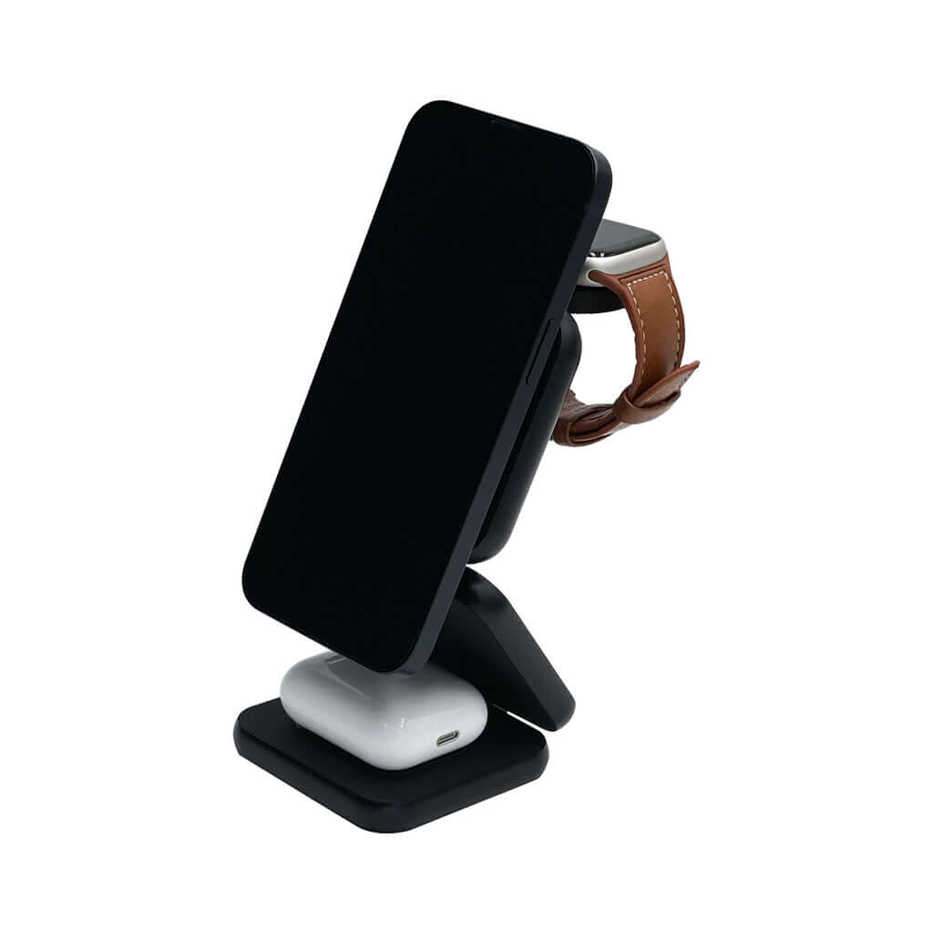 chargeur induction pliable 3 en 1